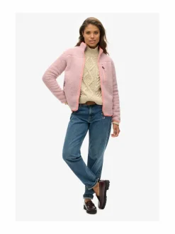 Bleiserit & Jakut<Superdry Outdoor Full Zip -fleecetakki 07R DUSKY PINK