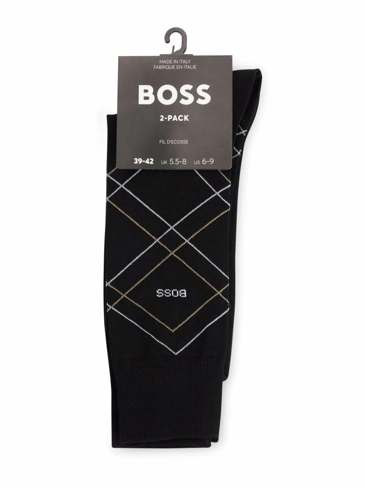 Sukat<BOSS Overcheck- sukat 2-pack 001 BLACK