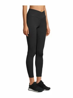 Urheiluhousut & Treenitrikoot<Casall Overlap High Waist -treenitrikoot 901 BLACK