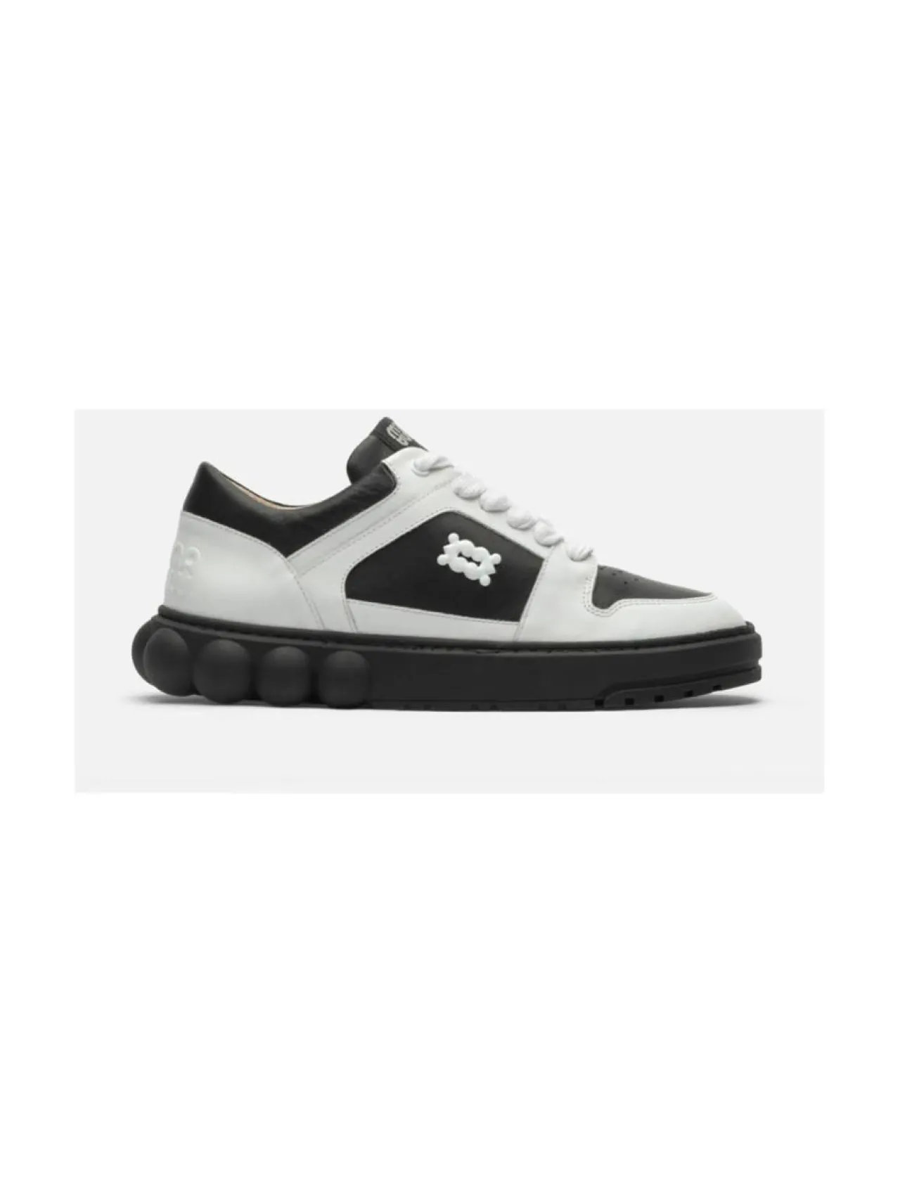 MINNA MINNA by Minna Parikka Oyster Black/White Leather^ Tennarit & Sneakerit