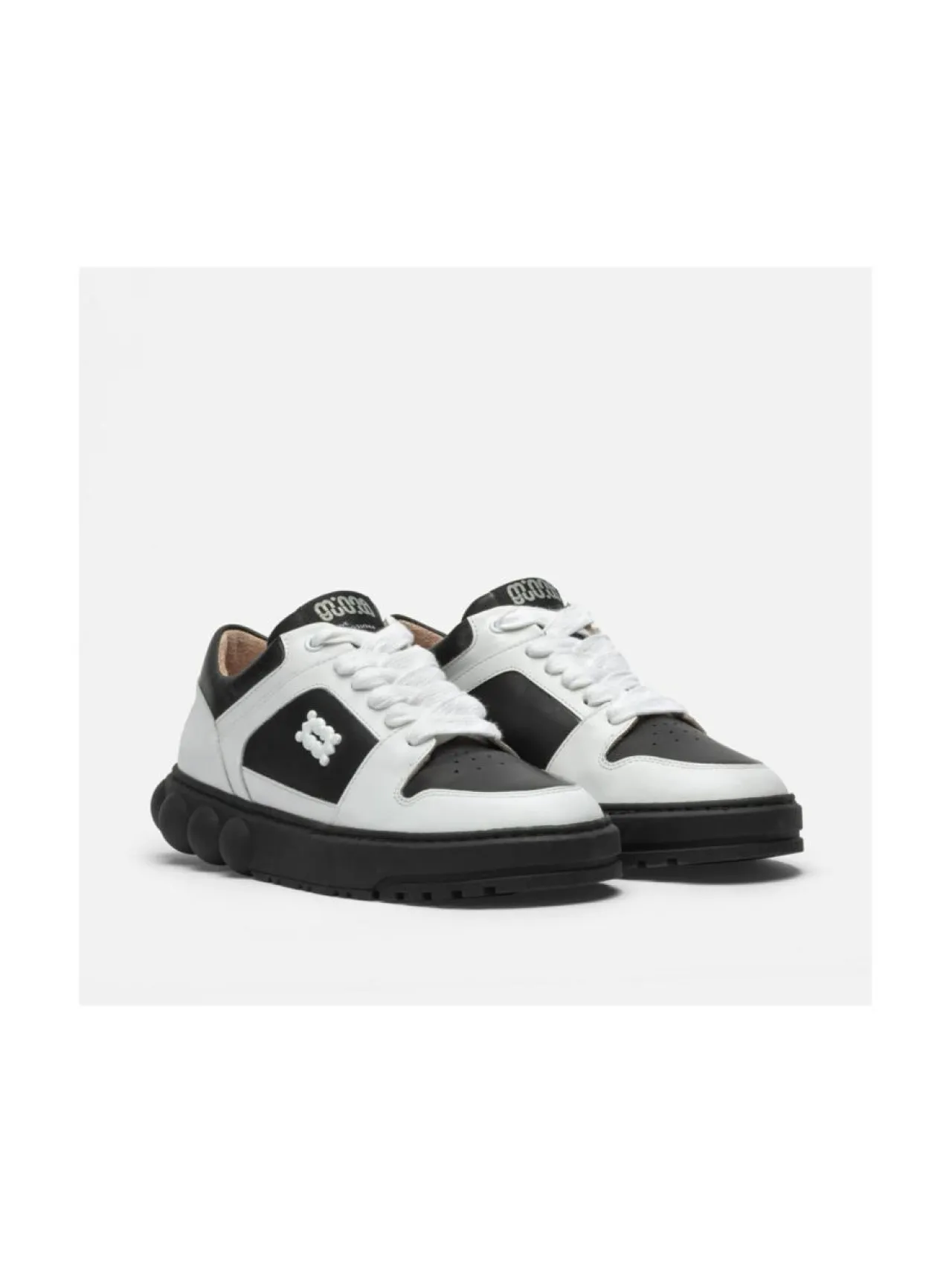 MINNA MINNA by Minna Parikka Oyster Black/White Leather^ Tennarit & Sneakerit