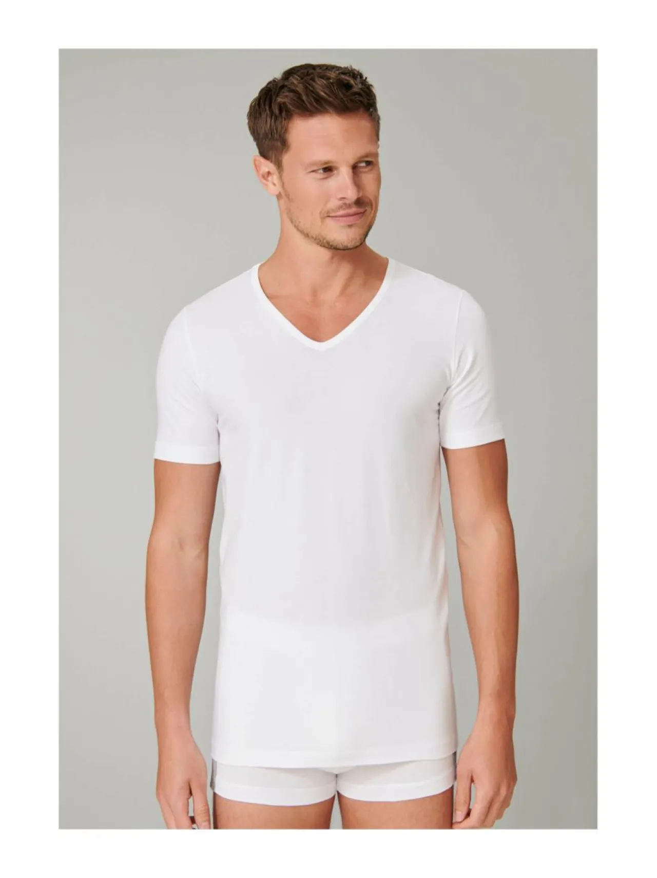 Schiesser 2-pack V-neck -paita^ Alusasut
