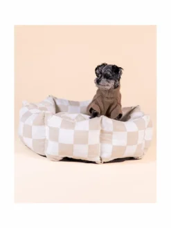 Pedit Ja Makuualustat<PAIKKA Check Bed Beige