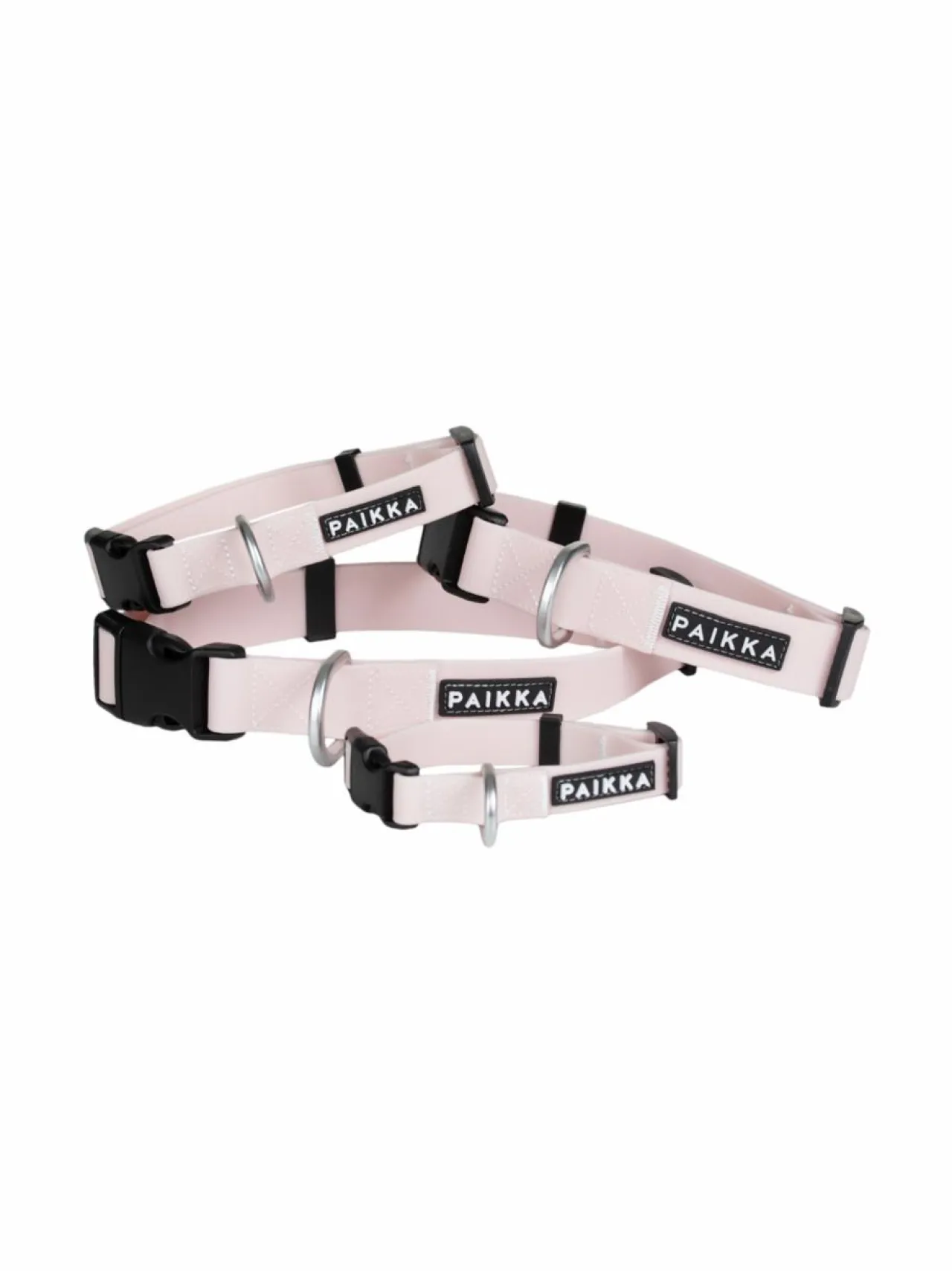PAIKKA Glow Collar Pale Pink^ Kaulapannat Ja Talutushihnat