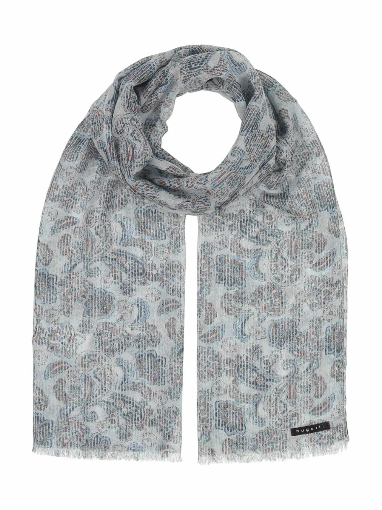 Huivit & Kaulaliinat<Bugatti Paisley-huivi 580 DENIM