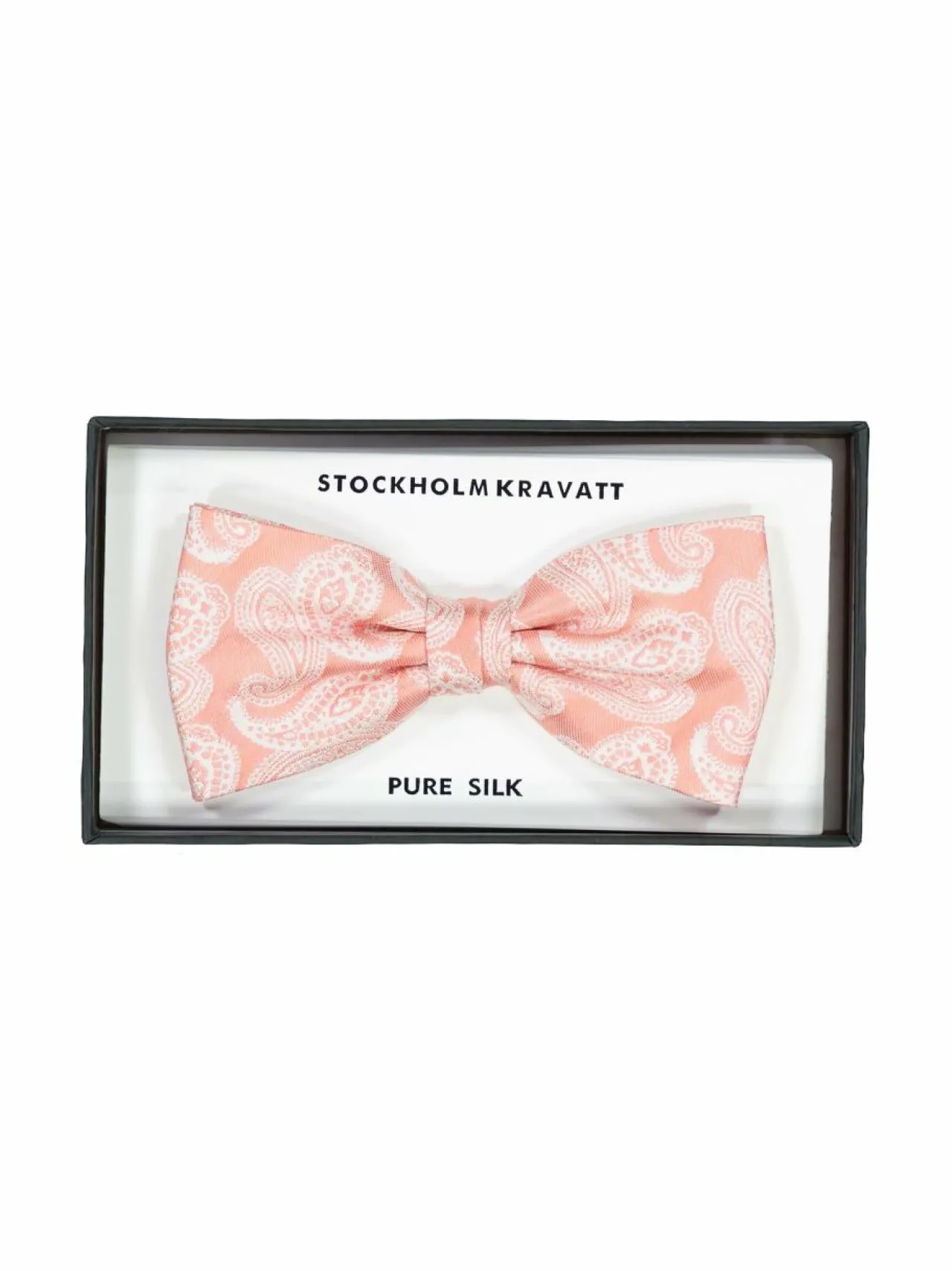 Stockholm Kravatt Paisleysilkkirusetti^ Solmiot & Asusteet