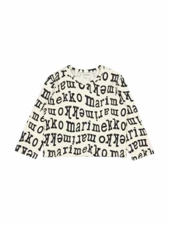 Marimekko Paja Logo -trikoopaita^ Pitkähihaiset Trikoopaidat