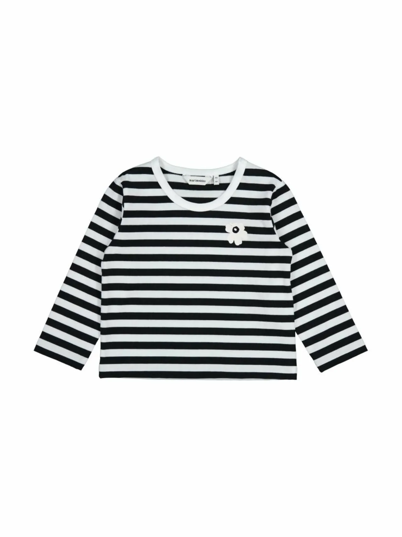 Marimekko Paja Tasaraita Unikko -trikoopaita^ Pitkähihaiset Trikoopaidat