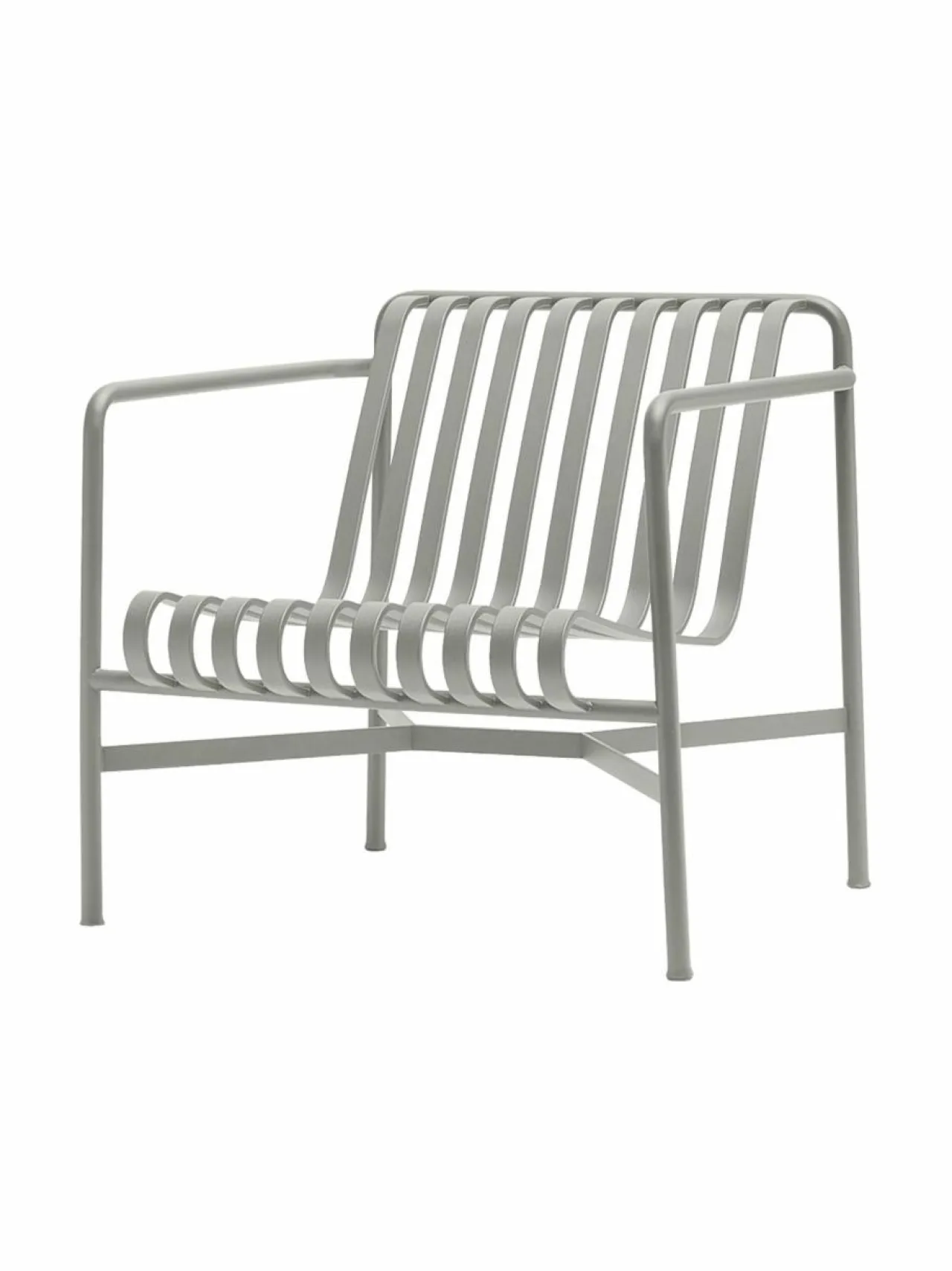 Puutarhakalusteet & Pehmusteet<HAY Palissade Lounge Chair Low -lepotuoli 73 x 81 cm SKY GREY (HARMAA)