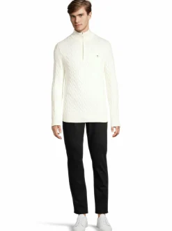 Neuleet<GANT Palmikkoneule 130 CREAM