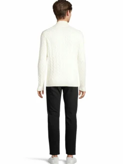 Neuleet<GANT Palmikkoneule 130 CREAM