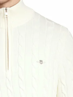 Neuleet<GANT Palmikkoneule 130 CREAM