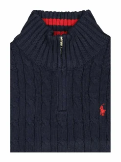 Colleget & Hupparit<Polo Ralph Lauren Palmikkoneule NAVY