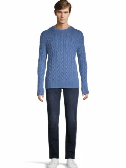 Neuleet<Polo Ralph Lauren Palmikkoneule NAVY GMD