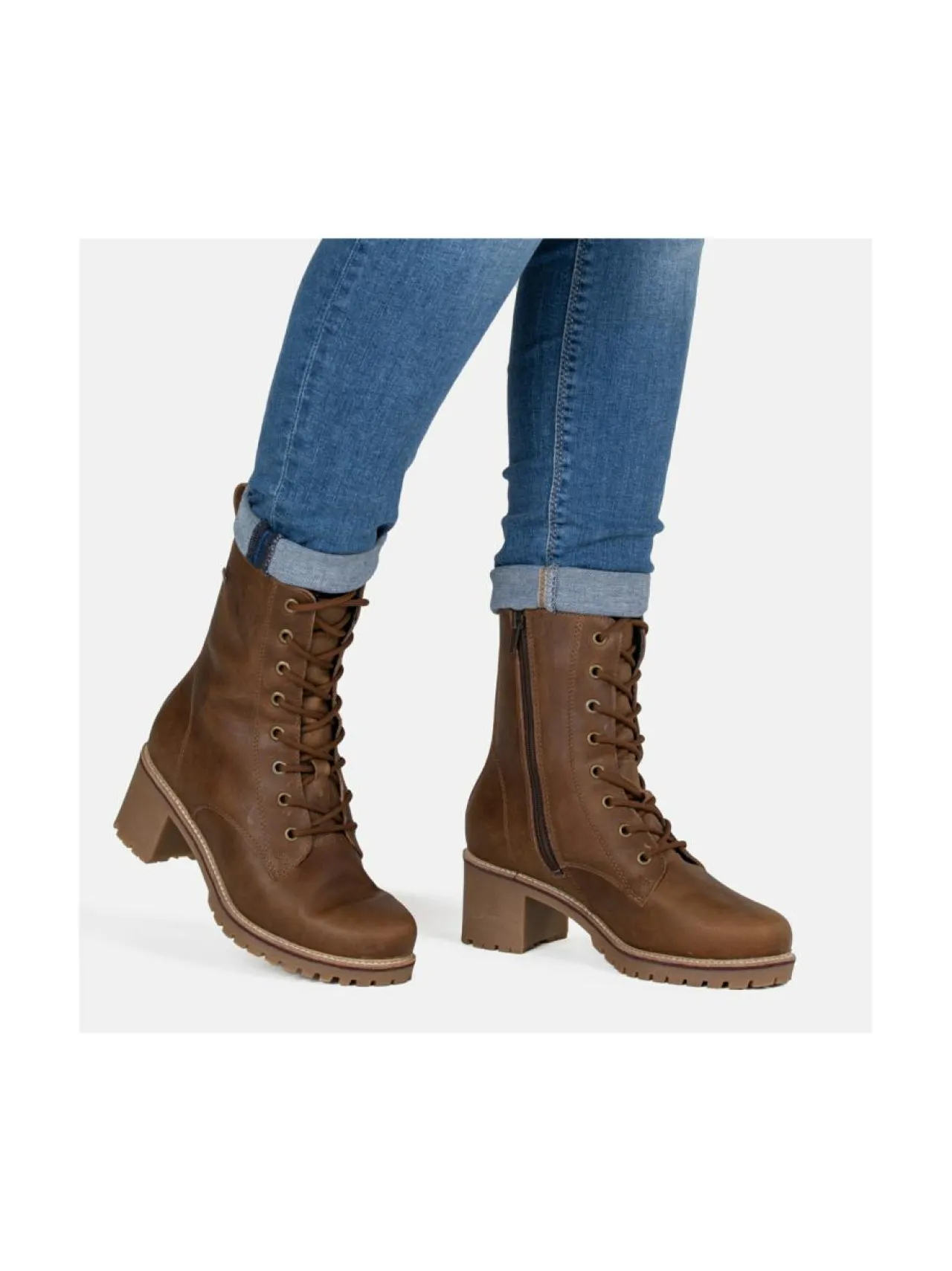 Nilkkurit<Pomar PALSA Naisten korolliset GORE-TEX® talvinilkkurit OAK PULL-UP TERRA/WARM L