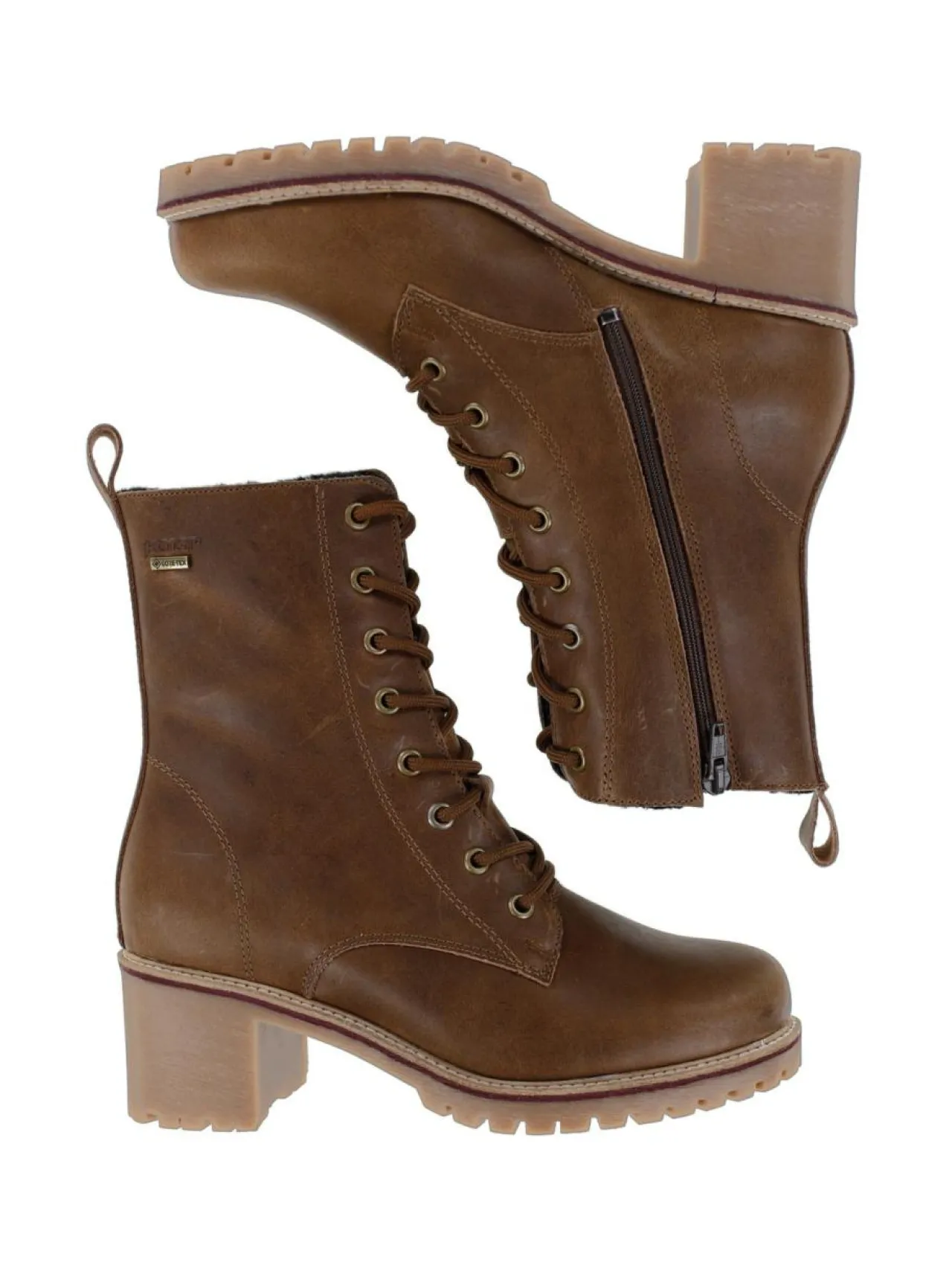 Nilkkurit<Pomar PALSA Naisten korolliset GORE-TEX® talvinilkkurit OAK PULL-UP TERRA/WARM L