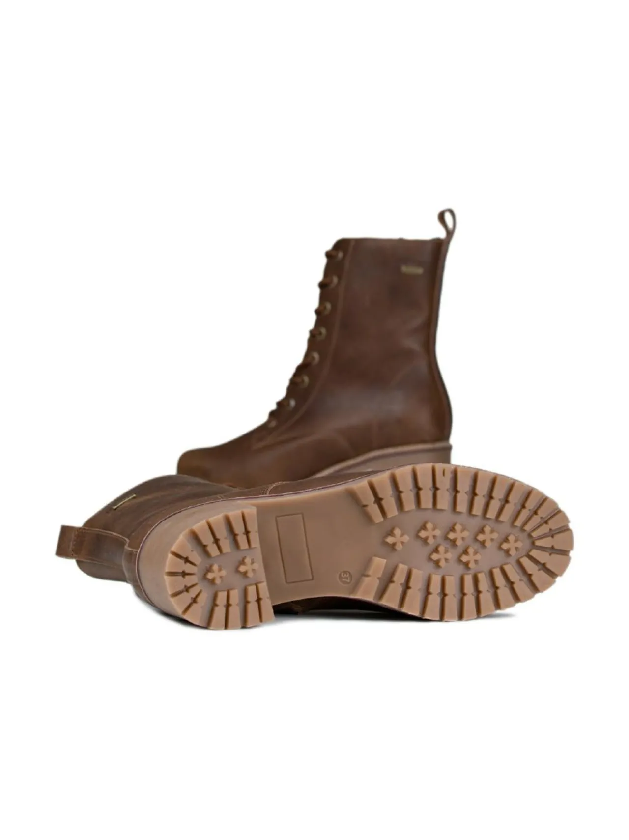 Nilkkurit<Pomar PALSA Naisten korolliset GORE-TEX® talvinilkkurit OAK PULL-UP TERRA/WARM L