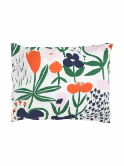 Liinavaatteet<Marimekko Palsta-tyynyliina 50 x 60 cm 136 WHITE, RED, GREEN, BLUE
