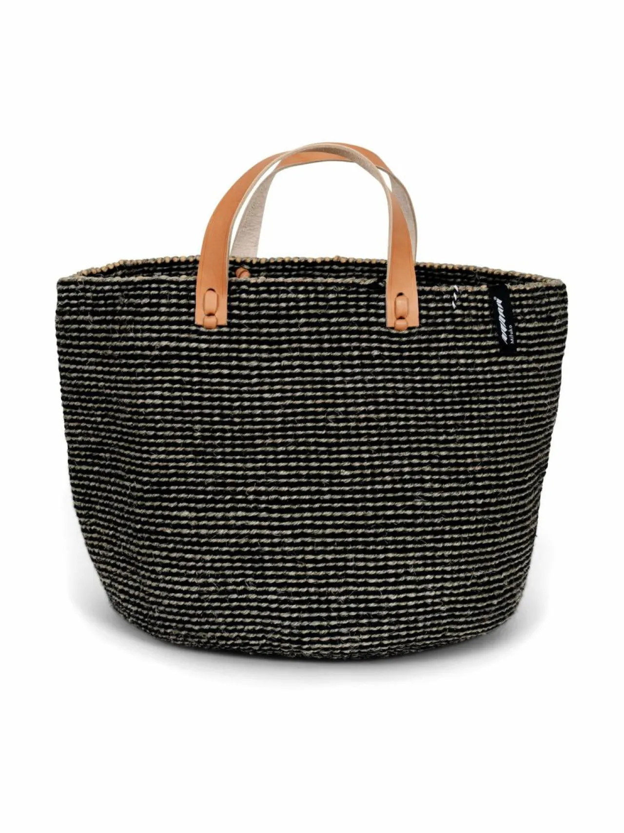 Säilytys<Mifuko Pamba Market -kori GREY AND BLACK
