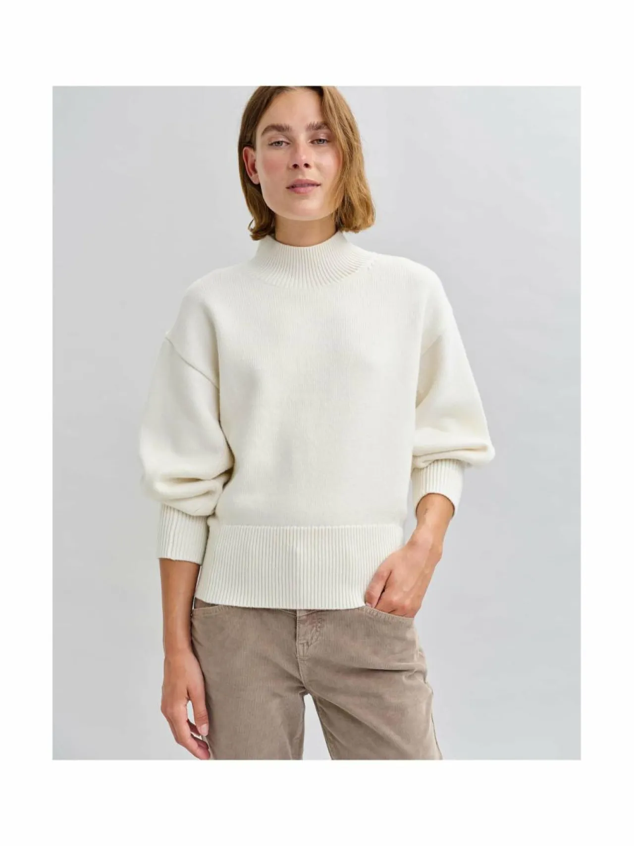 Neuleet<Opus Pandini-villasekoiteneule 1006 SOFT CREAM