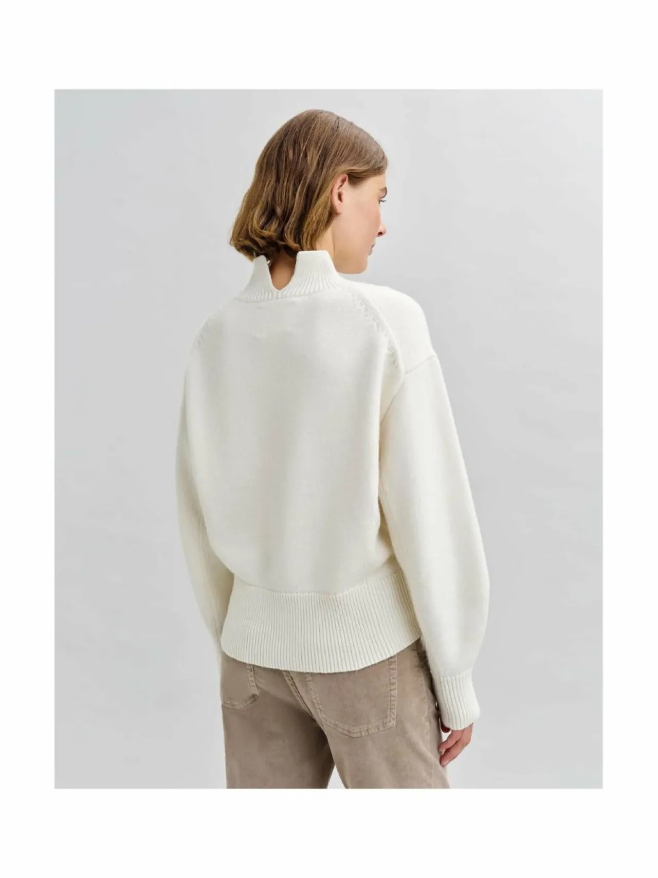 Neuleet<Opus Pandini-villasekoiteneule 1006 SOFT CREAM
