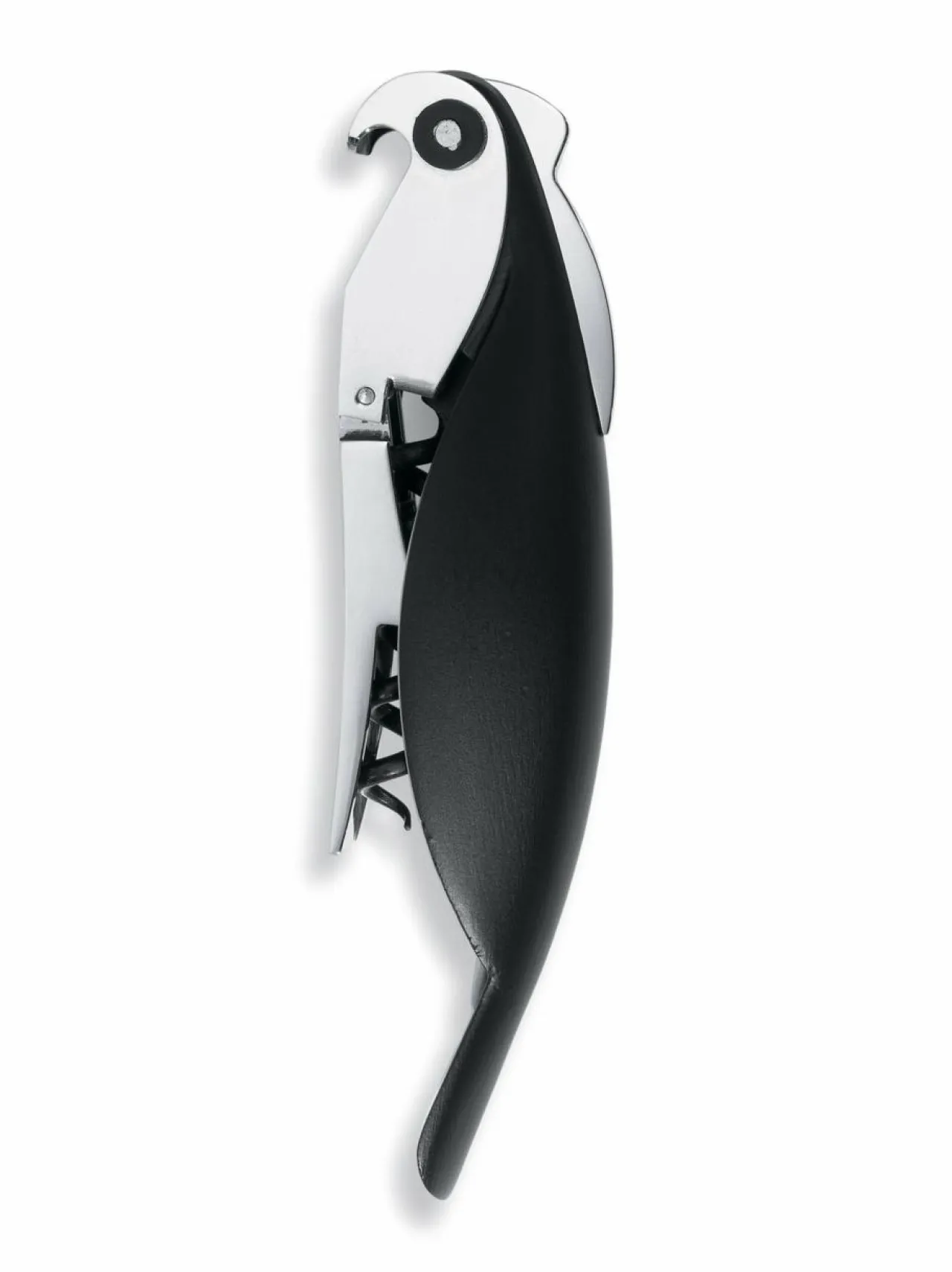 Baari- & Viinitarvikkeet<Alessi Parrot-viinipullonavaaja MUSTA