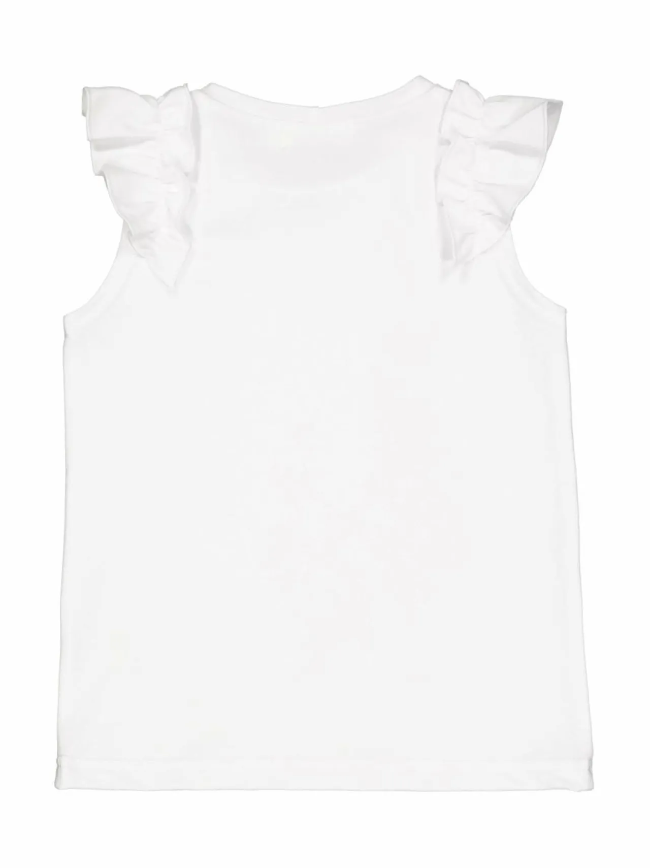 T-Paidat<MINGNELIN Party-frillapaita 000 WHITE