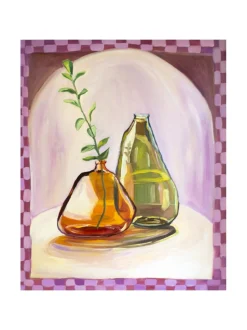Taulut & Julisteet<Pia Rydman Art Pas de Deux-öljyvärimaalaus, 73x60 cm, Pia Rydman