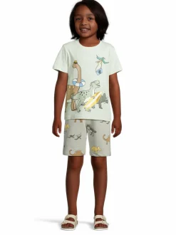 Lindex Patterned Jersey -shortsit^ Shortsit