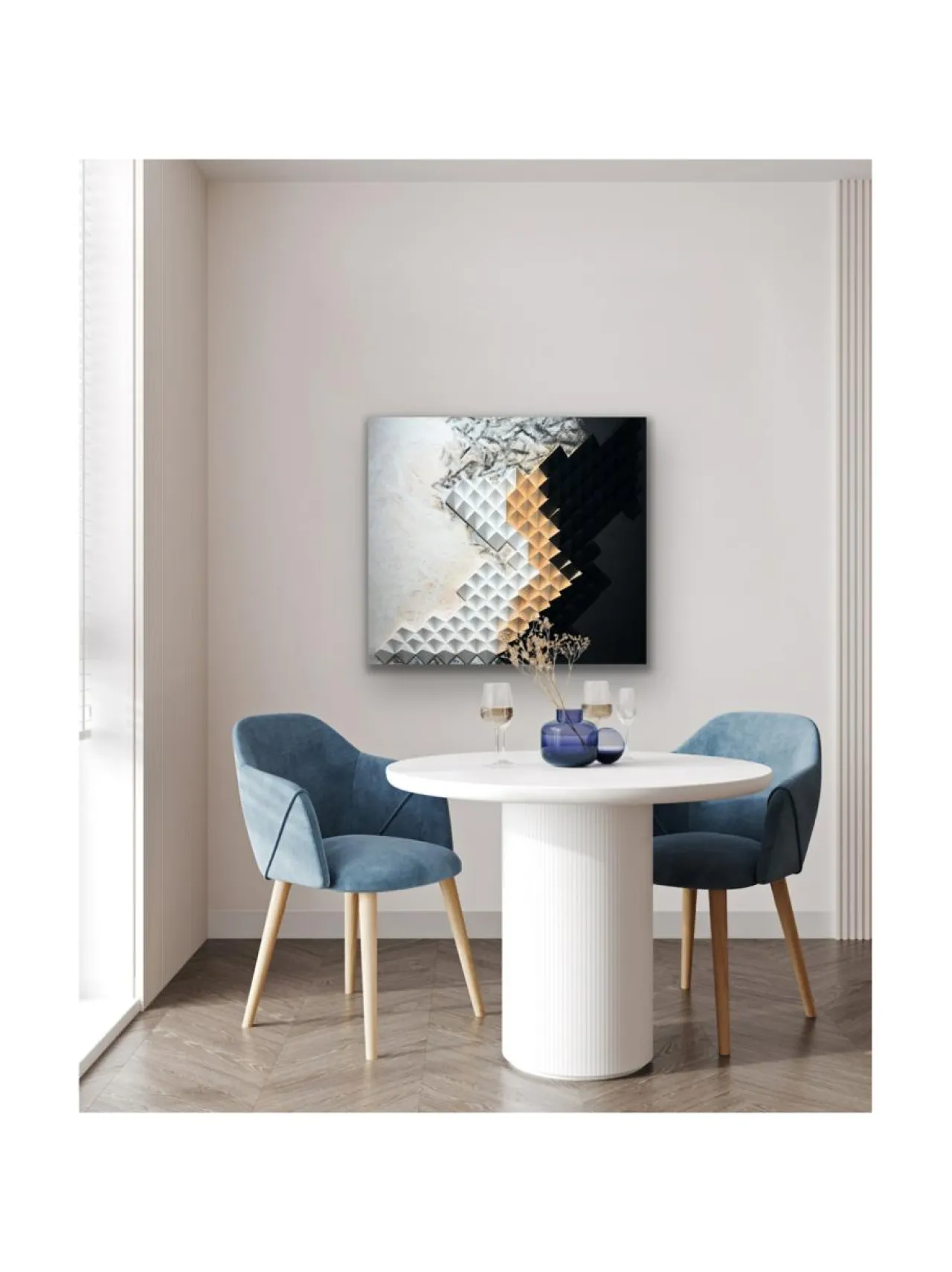 Taulut & Julisteet<Annika Salmi Art Peace within puutaulu 78x88cm