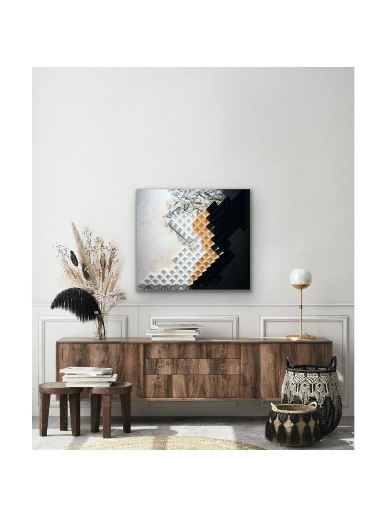 Taulut & Julisteet<Annika Salmi Art Peace within puutaulu 78x88cm