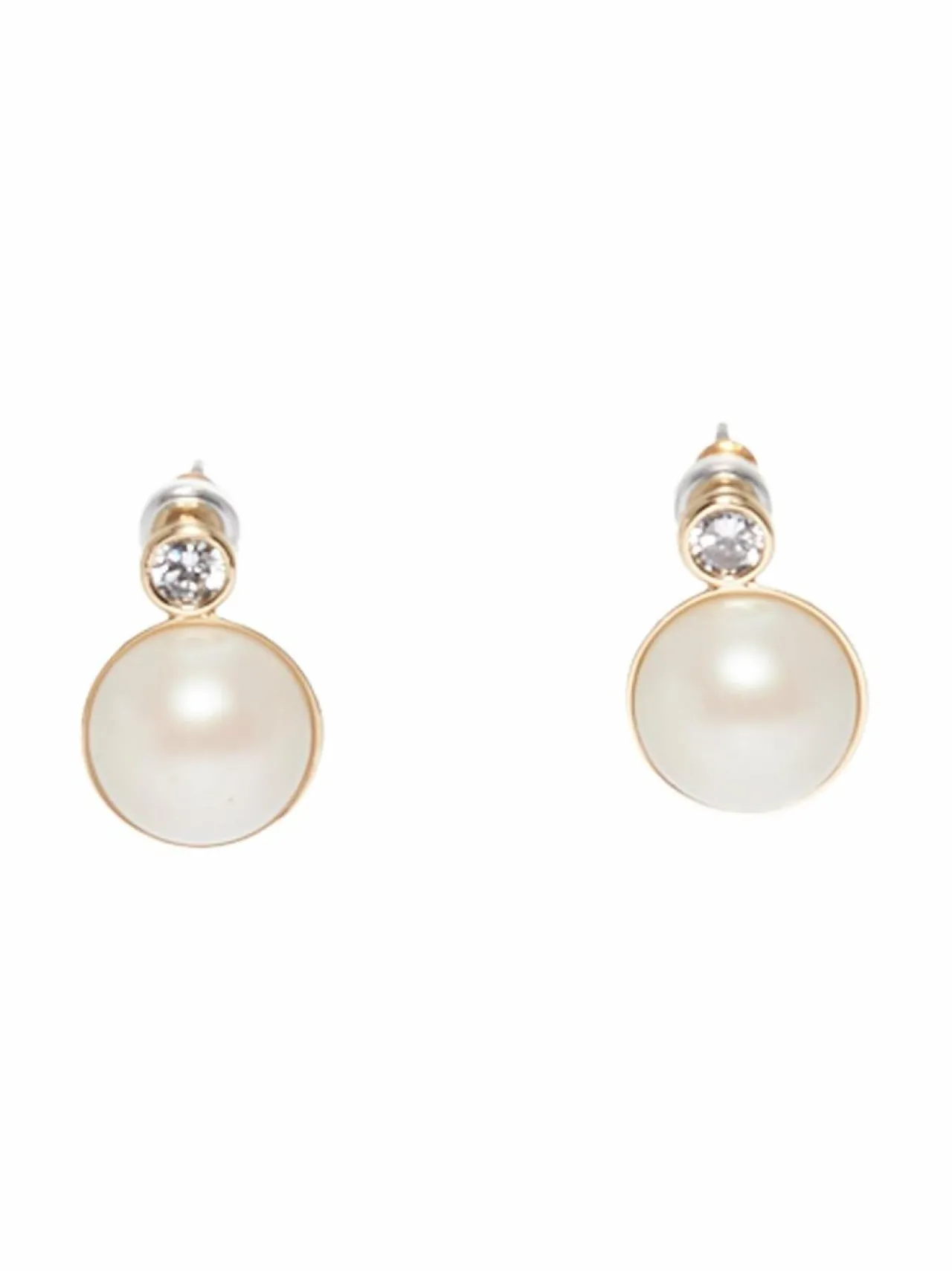 Korut<Lauren Ralph Lauren Pearl Stud -korvakorut GOLD / WHITE