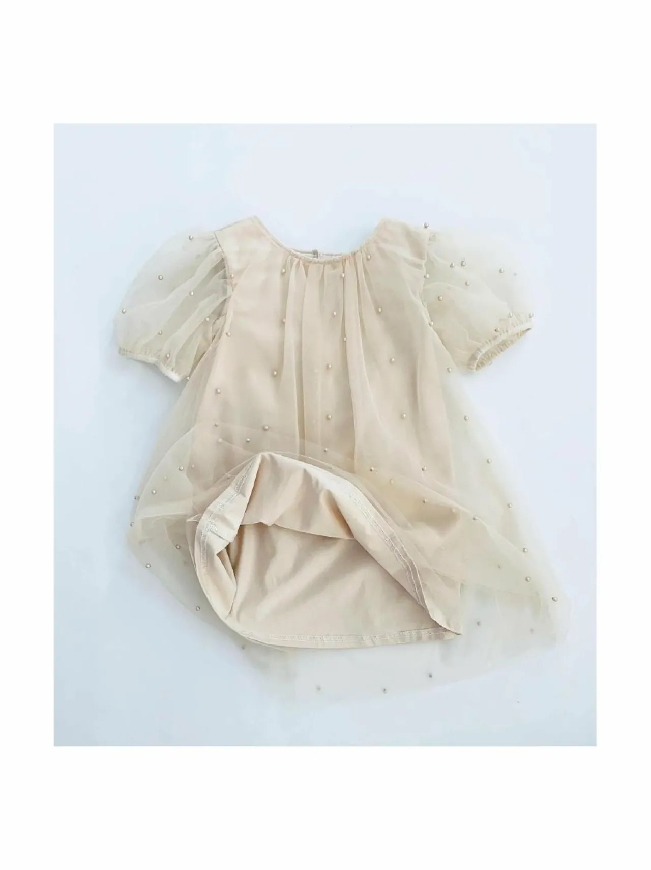 Mekot & Hameet|Mekot & Hameet<DOLLY by Le Petit Tom Pearl Tulle -juhlamekko 17 CREAM