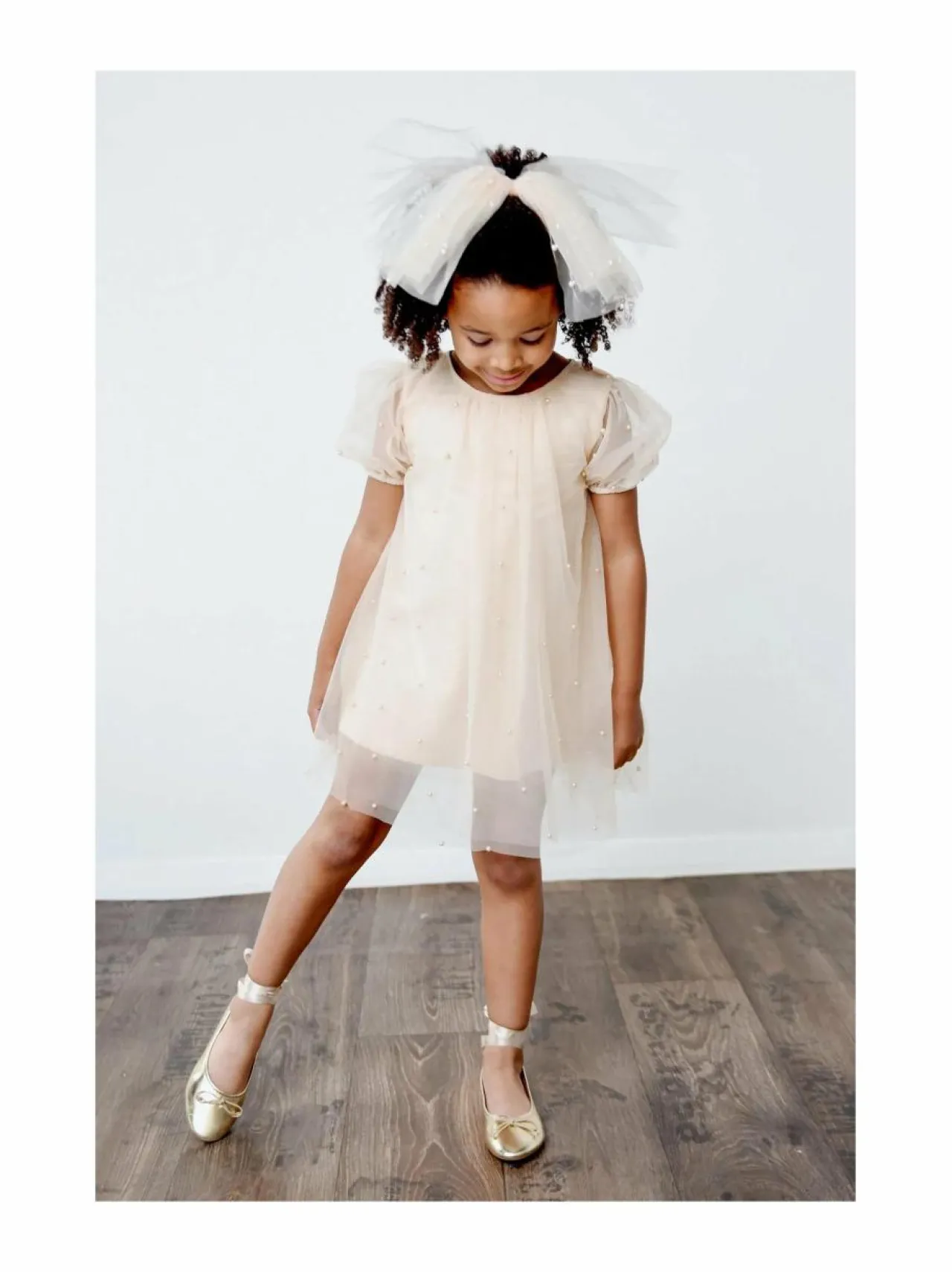 Mekot & Hameet|Mekot & Hameet<DOLLY by Le Petit Tom Pearl Tulle -juhlamekko 17 CREAM
