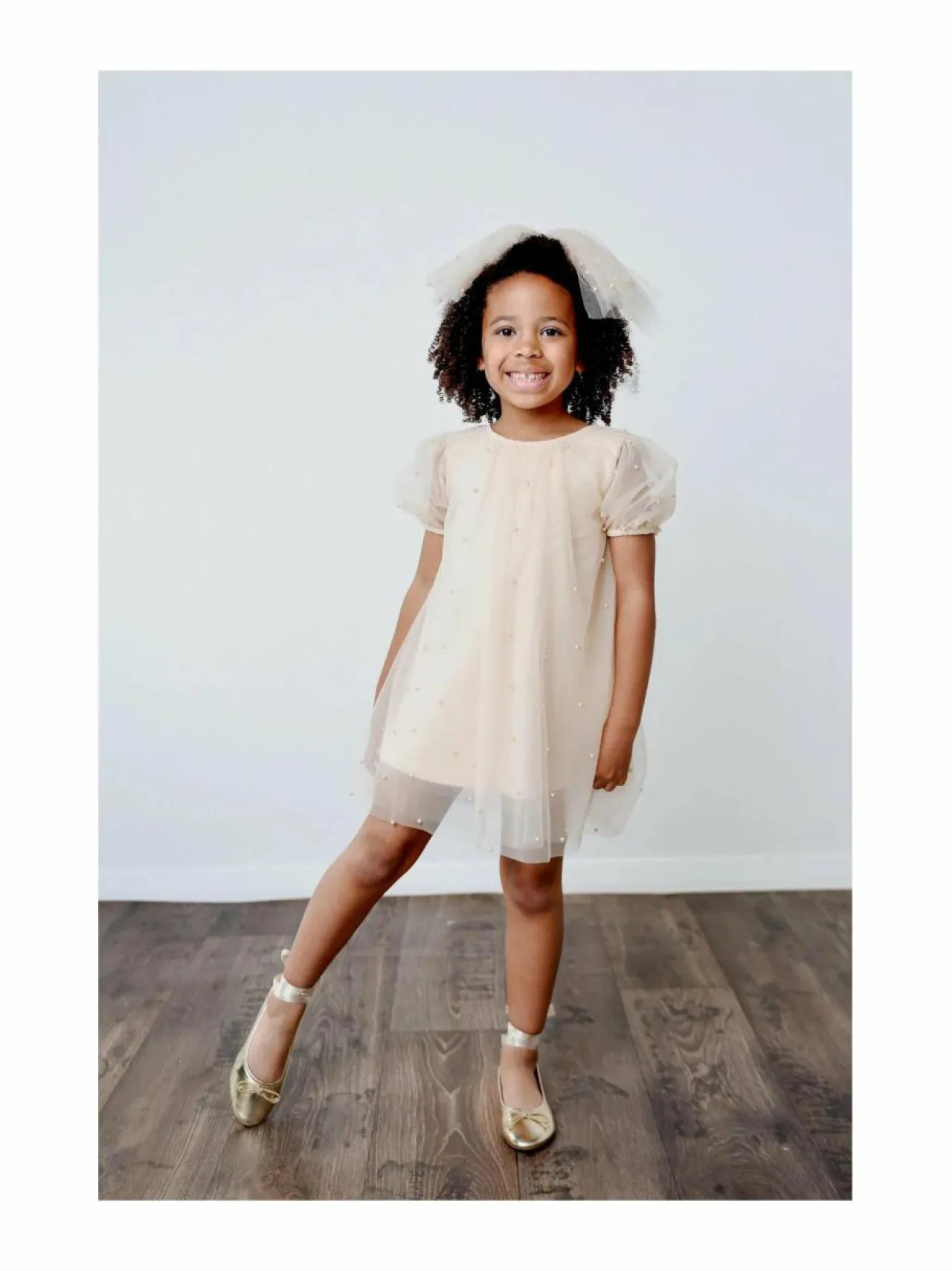 Mekot & Hameet|Mekot & Hameet<DOLLY by Le Petit Tom Pearl Tulle -juhlamekko 17 CREAM