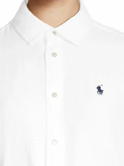 Mekot<Polo Ralph Lauren Pellavamekko 002 WHITE