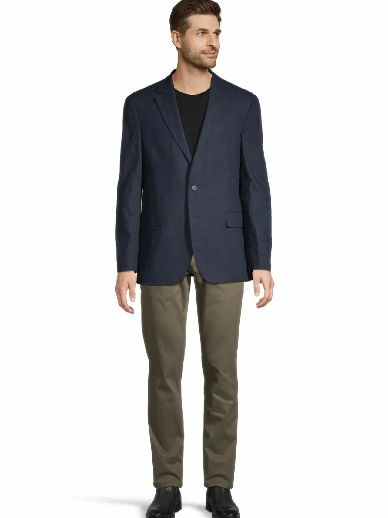 Bleiserit<Polo Ralph Lauren Pellava-puuvillableiseri DARK NAVY/NAVY