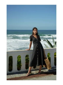 Nakoa Penelope Dress, Black^ Mekot