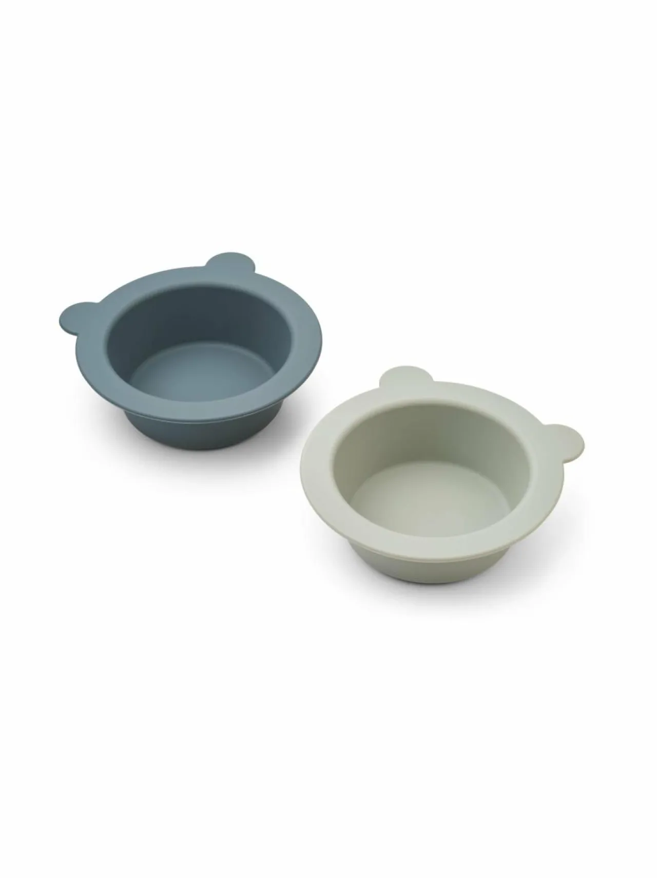 Lasten Ruokailu<Liewood Peony- kulho imukupilla 2 kpl 1744 WHALE BLUE / DOVE BLUE