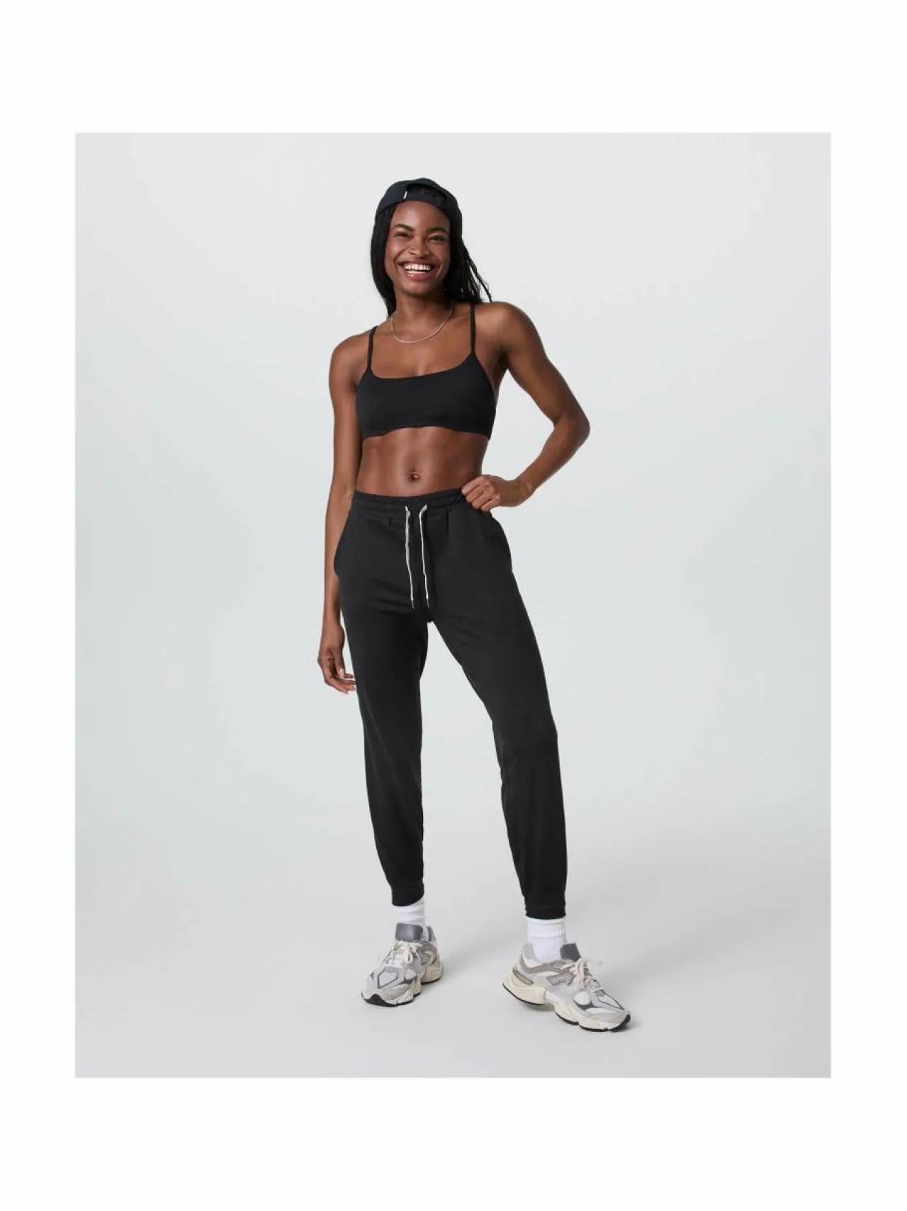 Urheiluhousut & Treenitrikoot<Vuori Performance Jogger Long -housut HBK BLACK HEATHER