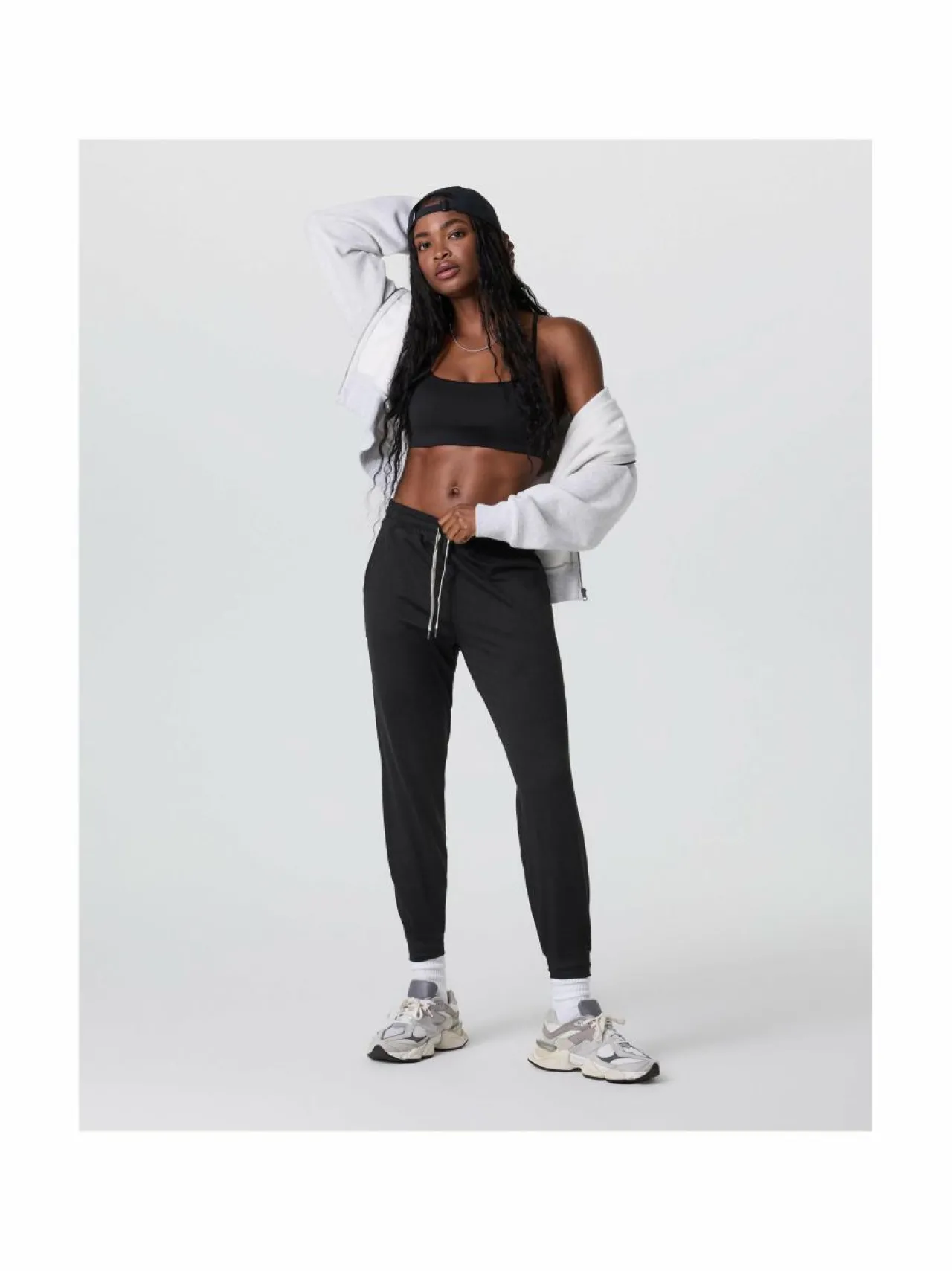 Urheiluhousut & Treenitrikoot<Vuori Performance Jogger Long -housut HBK BLACK HEATHER