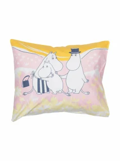 Moomin Arabia Perheen parissa -tyynyliina 50 x 60 cm^ Liinavaatteet