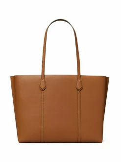 Shopperit<Tory Burch Perry Triple Compartment Tote -nahkalaukku LIGHT UMBER