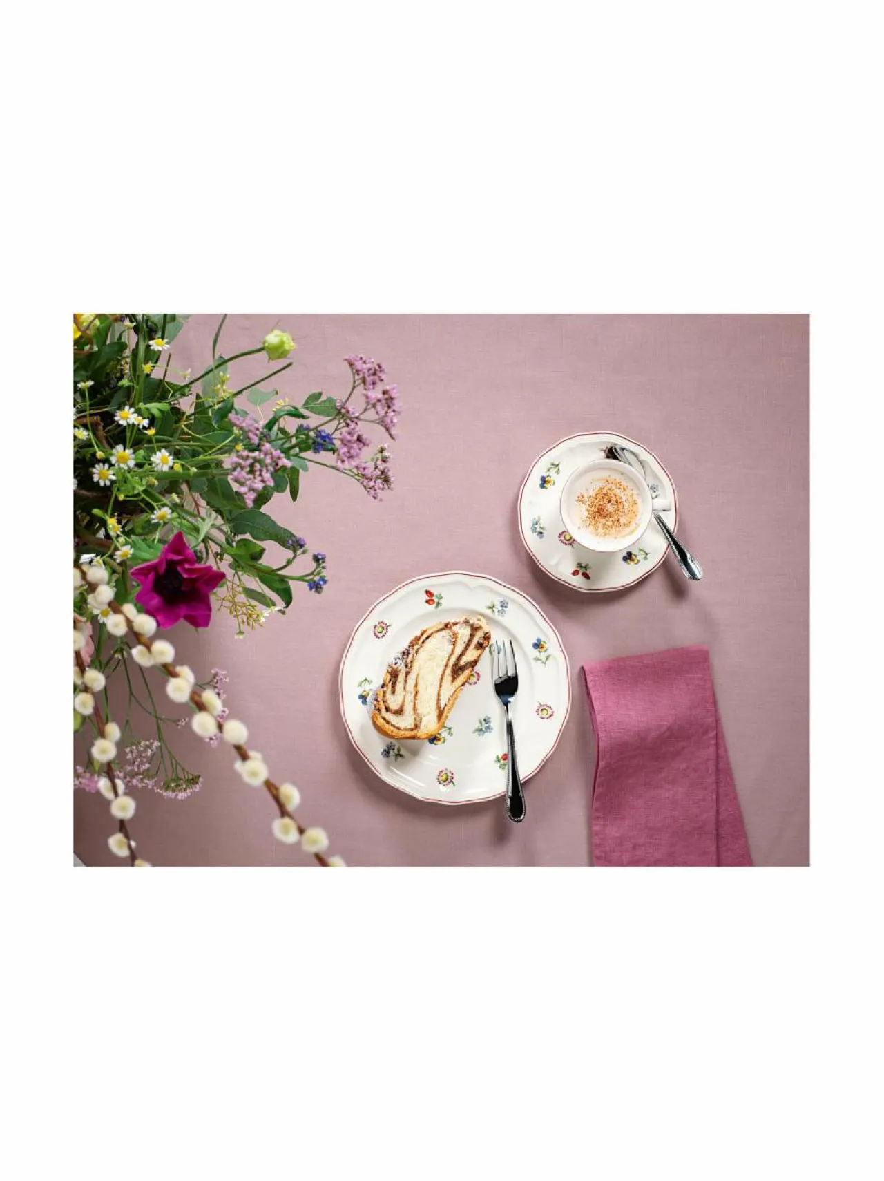 Villeroy & Boch Petite Fleur -lautanen 21 cm^ Lautaset & Kulhot