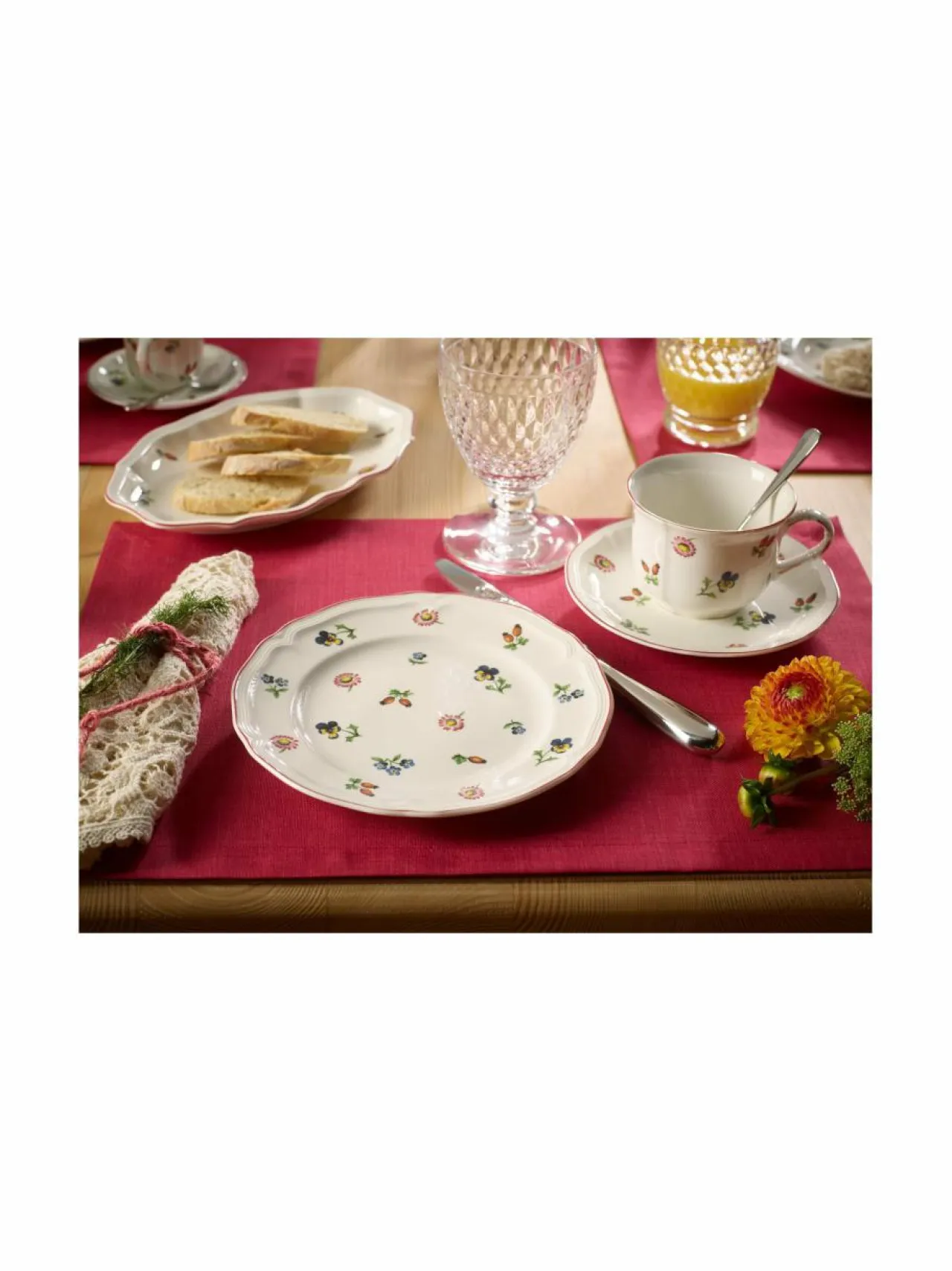 Villeroy & Boch Petite Fleur -lautanen 17 cm^ Lautaset & Kulhot
