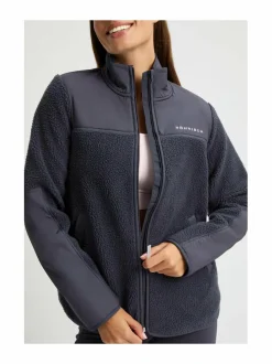 Paidat, Hupparit & Colleget<Röhnisch Phoebe-fleecetakki 9S5 DK GREY PLUM