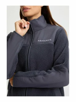 Paidat, Hupparit & Colleget<Röhnisch Phoebe-fleecetakki 9S5 DK GREY PLUM