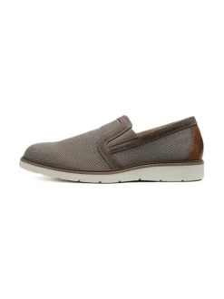 Kävelykengät & Loaferit<Pomar PIIPPO Miesten loaferit BEIGE TEXTILE/BROWN NAPPA