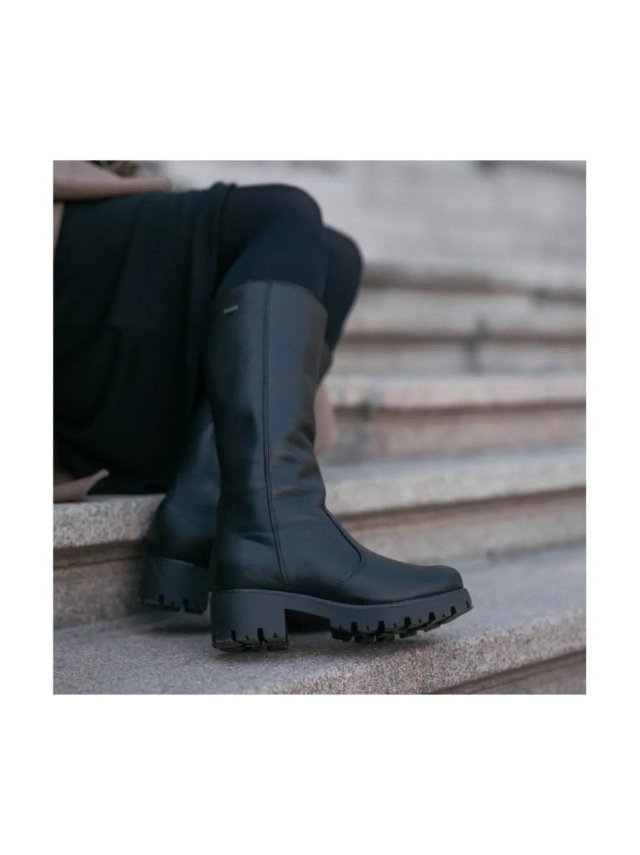 Saappaat<Pomar PIKARI Naisten GORE-TEX® saappaat BLACK NAPPA/FELT L