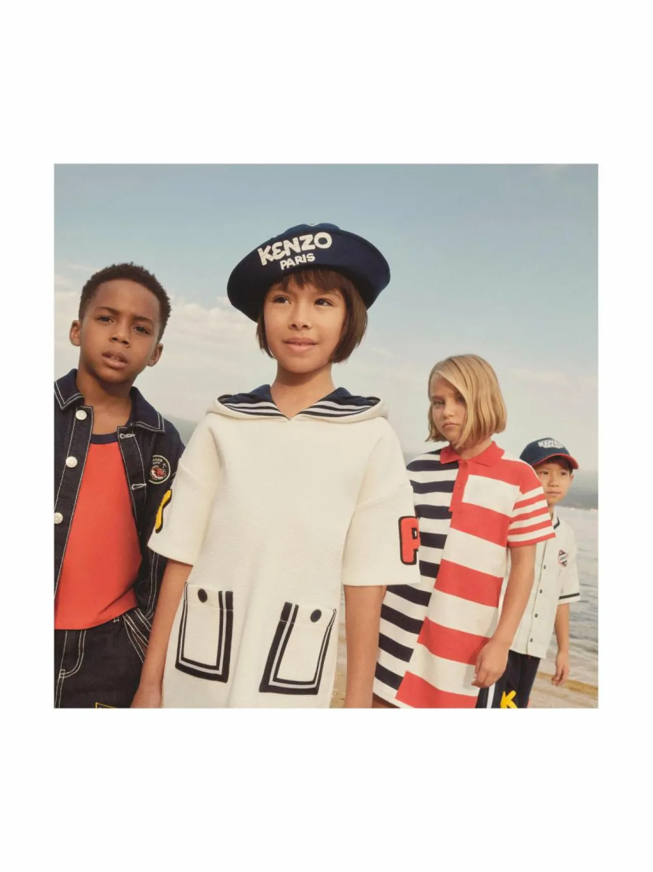 Mekot & Hameet|Mekot & Hameet<KENZO KIDS Pikeemekko 99A BRIGHT RED